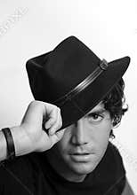 Cool guy with hat