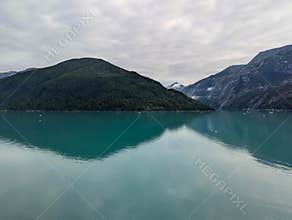 Beautiful alaskan scenery from the Endicott arm
