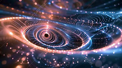 A physical representation of the entanglement paradox where distance is rendered irrelevant by the bond between