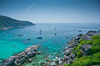Similan islands, Thailand, Phuket.