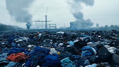 Exploring the environmental impact of fast fashion in abandoned industrial sites