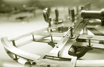 Quadrant in detail, angle view,