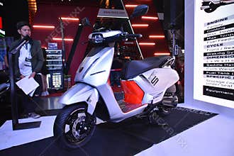 Peugeot django at Makina Moto Show in Pasay, Philippines