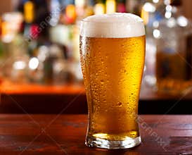 Glass of beer