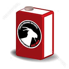 Fresh goat milk