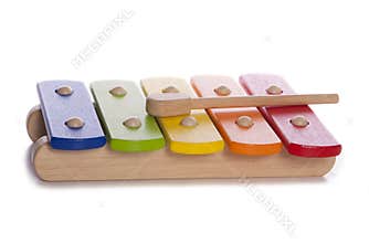 Childs xylophone musical instrument