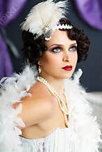 Retro flapper style
