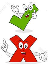 Yes No Cartoon Character