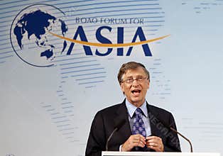 Bill Gates in china