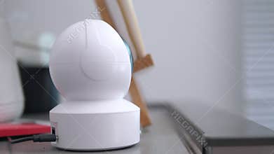 IP CCTV Camera works by panning and scan for detect