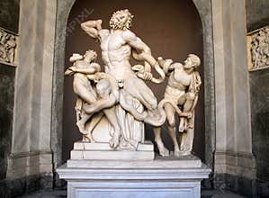 Statue of Laocoon and his Sons, Vatican Museum