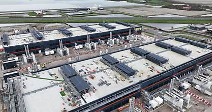 Datacenter construction, internet infrastructure, large cloud internet services are housed in this facility