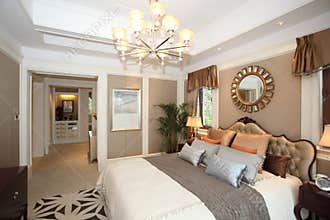 Luxury home bedroom