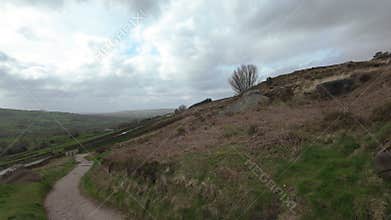 Destination scenics at The Roaches in the Peak District National Park