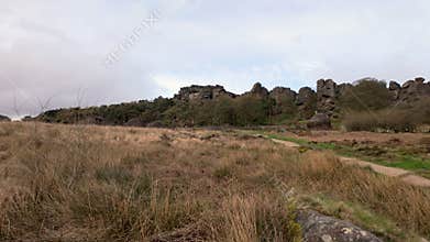 Destination scenics at The Roaches in the Peak District National Park