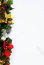 Christmas page edging.