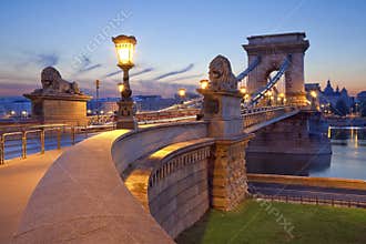 Chain Bridge, Budapest.