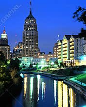Riverwalk, San Antonio, Texas.