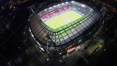 Match of UEFA Champions League on Lokomotiv