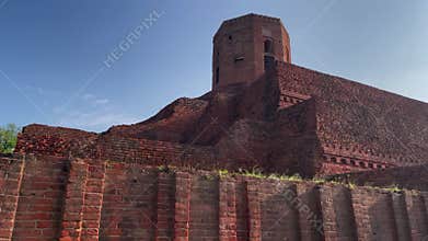 Chaukhandi Stupa sarnath. Buddhist monument. Buddhist monument sarnath varanasi. Buddhist pilgrimage sites. Chaukhandi Stupa