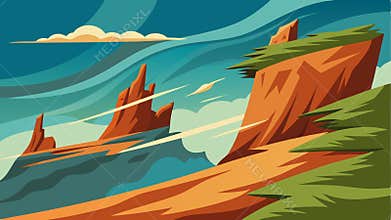 As the wind picks up speed the bluffs seem to come alive with movement and energy. Its easy to feel invigorated and