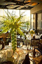 Beautifully Decorated Wedding Venue