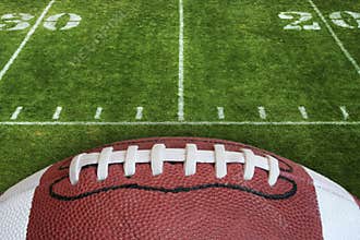 Football and field