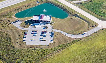 Office Building aerial photograph