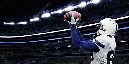 American Football Touchdown Catch