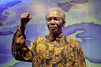 Nelson Rolihlahla Mandela’S WAX FIGURE
