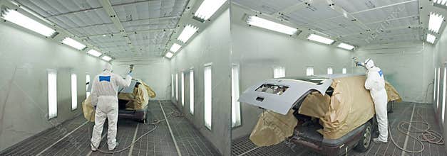 Automobile paintshop