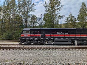 2024.09.11. Skagway, Alaska Locomotive of the White Pass line