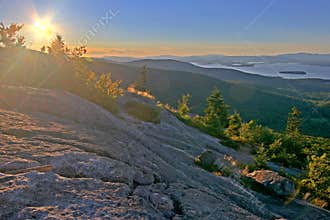 Sunset in New England