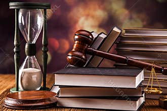 Law concept. Law code