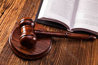Law concept. Law code