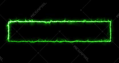 Neon Lower Third animation in cool neon color in 4K.