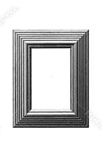 Gold leaf picture frame greyscale