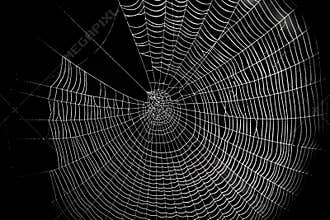 A Spider web pattern for halloween scary spiderweb
