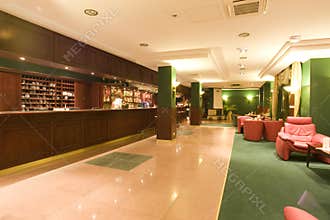 Resort or Hotel lobby and lounge