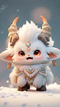 New Year 2024 Dragon cute 3D CHRISTMAS