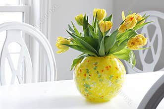 Home Decor - Yellow Tulips