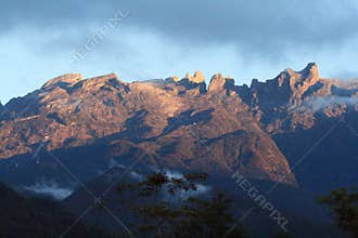 Sunrise, Mount Kinabalu, Sabah, Malaysia, Borneo