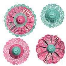 Decorative Button Embellishments