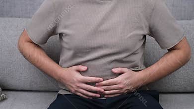 man abdominal pain