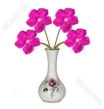 HDR designer flower vase home decor