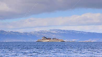 Munkholmen Island off the Norwegian City of Trondheim
