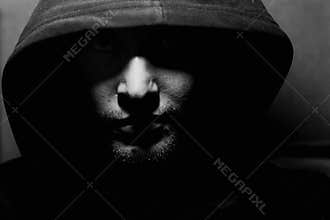 Guy in a hood