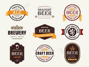 Beer seals and stamps