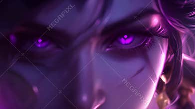 A ly perceptible twitch at the corner of the eye betrays a hint of discomfort or uneasiness.