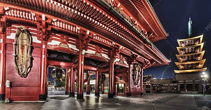 Senso-ji Temple, Asakusa, Tokyo, Japan